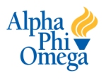 Alpha Phi Omega torch logo